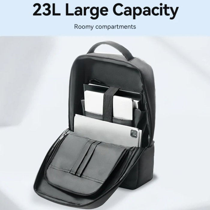 Vention Mochila KRNB0 para Portátiles hasta 15.6 pulgadas, 23L, Gris oscuro Vention Mochila KRNB0 para Portátiles hasta 15.6 pulgadas, 23L, Gris oscuro